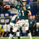 Carson Wentz Signed 16x20 Philadelphia Eagles Throwing Photo Fanatics