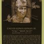 Cal Ripken Baltimore Orioles Signed Hall Of Fame Plaque Postcard JSA