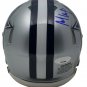 Michael Gallup Signed Dallas Cowboys Mini Speed Helmet Blue Ink TriStar