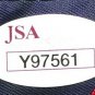 Hank Aaron Signed Braves Blue Majestic Cooperstown Jersey JSA Letter
