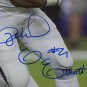 Ezekiel Elliott Dak Prescott Dual Signed Dallas Cowboys 16x20 Photo BAS JSA