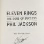 Phil Jackson Signed Eleven Rings: The Soul of Success Book BAS
