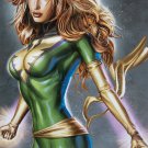 Phoenix Powering Up 11x17 Lithograph Signed By Greg Horn JSA