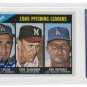 Sandy Koufax Dodgers Signed 1966 #223 Topps Pitching Leads Card Slabbed PSA/DNA