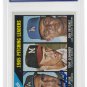 Sandy Koufax Dodgers Signed 1966 #223 Topps Pitching Leads Card Slabbed PSA/DNA