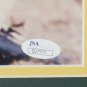 Bart Starr Signed Framed Green Bay Packers 16x20 Scramble Photo JSA