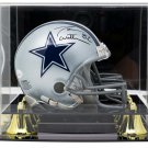 Jason Witten Signed Cowboys Mini Helmet JSA+Witten Holo w/ Deluxe Acrylic Case