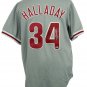 Roy Halladay Signed Philadelphia Phillies Gray Majestic Jersey BAS LOA