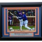 Michael Conforto Signed Framed 8x10 New York Mets Photo JSA
