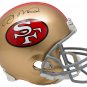 Joe Montana Signed San Francisco 49ers Full Size Replica Helmet JSA ITP