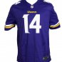 Stefon Diggs Signed Minnesota Vikings Nike Replica Game Jersey JSA