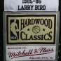 Larry Bird Signed Celtics Mitchell & Ness Black Straight Fire Camo Jersey BAS
