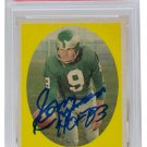 Sonny Jurgensen Signed 1958 #90 Topps Eagles Rookie Card Slabbed HOF 83 PSA/DNA