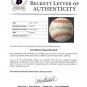 Ted Williams Boston Red Sox Signed OAL Baseball BAS A62797