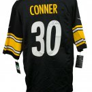 James Conner Signed Steelers Black Nike Game Replica Jersey JSA