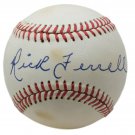 Rick Ferrell Boston Red Sox Signed Official American League Baseball BAS