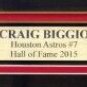 Craig Biggio Signed Framed Houston Astros 16x20 Photo Tri-Star