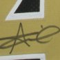Alvin Kamara Signed Custom Black Pro-Style Football Jersey JSA