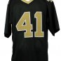 Alvin Kamara Signed Custom Black Pro-Style Football Jersey JSA