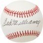 Ted Williams Boston Red Sox Signed OAL Baseball BAS A62798