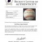 Ted Williams Boston Red Sox Signed OAL Baseball BAS A62798