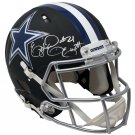 Ezekiel Elliott Signed Cowboys Full Size Speed Authentic Matte Black Helmet BAS