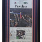Boston Red Sox Framed October 29 World Series Champions Boston Globe Sports Page