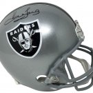 Howie Long Signed Oakland Raiders Full Size Replica Helmet JSA