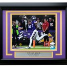 Stefon Diggs Signed Framed Minnesota Vikings Miracle 8x10 Photo JSA