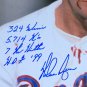 Nolan Ryan Signed Framed Texas Rangers Blood 16x20 Photo 4x Insc JSA Ryan Holo
