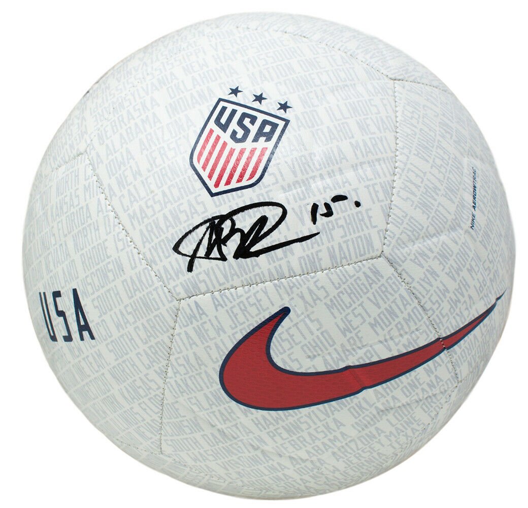Megan Rapinoe Team Usa Signed Usa Nike One Nation Soccer Ball Jsa 