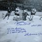 Bobby Hull Chicago Blackhawks Signed 16x20 Photo B&W 5x Inscribed PSA