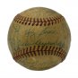 1953 Yankees World Champs Team Signed Baseball Mantle Berra Ford +29 BAS A52934