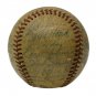 1953 Yankees World Champs Team Signed Baseball Mantle Berra Ford +29 BAS A52934
