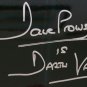 Dave Prowse Signed Star Wars Darth Vader 16x20 Photo Beckett BAS