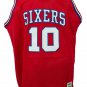 Maurice Cheeks Signed Philadelphia 76ers Mitchell Ness Jersey BAS Holo