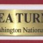 Trea Turner Signed Framed 8x10 Washington Nationals Fielding Photo BAS