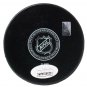 Reggie Leach Signed Philadelphia Flyers Logo Hockey Puck The Rifle Inscribed JSA