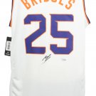 Mikal Bridges Suns Signed White Fast Break Fanatics Basketball Jersey Fanatics