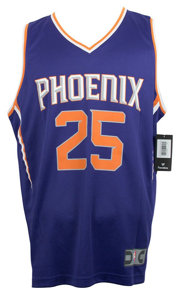 Mikal Bridges Suns Signed Purple Fast Break Fanatics Basketball Jersey