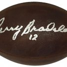 Terry Bradshaw Pittsburgh Steelers Signed Vintage Wilson Duke Football JSA