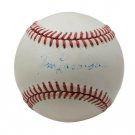 Tommy Lasorda Los Angeles Dodgers Signed National League Baseball BAS