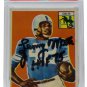 Lenny Moore Signed 1956 #60 Topps Colts Rookie Card Slabbed HOF 75 PSA/DNA