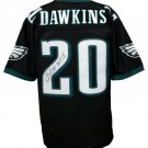 Brian Dawkins Signed Philadelphia Eagles Black Mitchell & Ness Jersey HOF 18 JSA