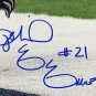 Ezekiel Elliott Signed Dallas Cowboys 16x20 Touch Down Photo BAS