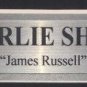 Charlie Sheen Signed Framed 16x20 Money Talks Movie Poster Photo SI COA
