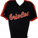 Baltimore Orioles Majestic Cooperstown Collection Black Jersey Size X-Large