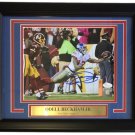 Odell Beckham Jr. Signed Framed 8x10 NY Giants Catch vs Redskins Photo JSA