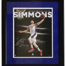 Ben Simmons Framed 11x14 Philadelphia 76ers Facsimile Signature Photo