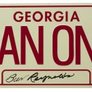 Burt Reynolds Signed Smokey And The Bandit License Plate BAS